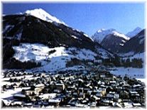 Mittersill im Winter, mit Blick vom Pass-Thurn 